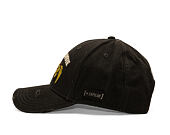 Cap Capslab - Looney Tunes Baseball Cap - Wile E. Coyote Caution Distressed - Black