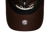 Womens Cap New Era - MLB Cord Script 9TWENTY - NY Yankees - Chestnut Brown / Stone