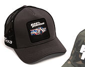 Cap Capslab - Fast & Furious Trucker - Tokyo Drift - Grey / Black