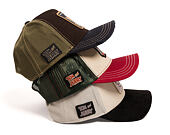 Cap Capslab - Tom & Jerry Trucker - Tom Line Art Suede Visor - Off White / Black