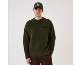 Sweater New Era - Branded Simple Knit Crew - New Olive