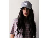 New Era 9FORTY MLB League Basic New York Yankees Strapback Grey / White Cap