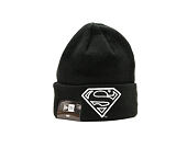 New Era Superman GITD Cuff Youth Black Kids Beanie