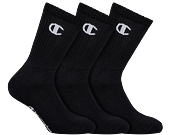 Champion 3P CREW SOCKS LEGACY Black