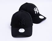 New Era 9FORTY Womens MLB Essential wmns New York Yankees Strapback Black / Black Womens Cap