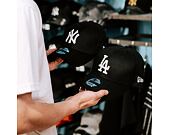 New Era League Essential Los Angeles Dodgers 9FORTY Black/White Strapback Cap