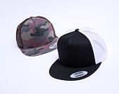 Yupoong Classic Trucker 2-Tone Black/White 6006T Cap