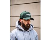 Mitchell & Ness Pinscript Redline Snapback Branded Dark Green Cap