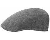 Stetson Ivy Cap Linen 6123101 Grey Flat Cap