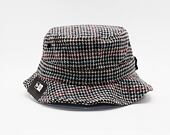 New Era Check Bucket Brown / Aqua / Red