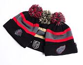 '47 Brand NHL Chicago Blackhawks Breakaway Cuff Knit Black Winter Beanie