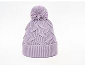 Under Armour Around Town Pom Beanie Plum Womens Beanie