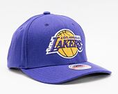 Mitchell & Ness Team Ground 2.0 Stretch Snapback Los Angeles Lakers Purple Cap