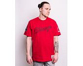Mitchell & Ness Champ City S/S Tee Chicago Bulls Scarlet T-Shirt
