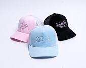 Von Dutch Miami Trucker Velvet  LIGHT BLUE/WHITE Cap