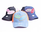 Von Dutch Russel Trucker Denim Blue/Orange Cap