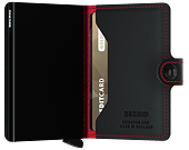 Secrid Perforated Black-Red Wallet