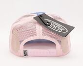 Von Dutch Cary Trucker Satin Blue/Pink Cap