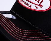 Von Dutch Cary Trucker Satin Black/White Cap