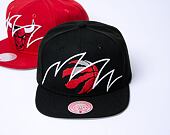 Mitchell & Ness Shark Bite Snapback Nba Toronto Raptors Black Cap