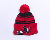 New Era NFL22 Sideline Sport Knit Houston Texans Team Color Winter Beanie