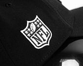 New Era 39THIRTY NFL22 Sideline Carolina Panthers Black / White Cap