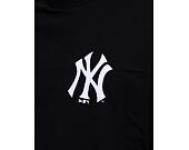 New Era MLB Floral Graphic Oversized Tee New York Yankees Black / Optic White T-Shirt