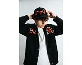 Custom Bunda New Era x Adam Wave Chicago Bulls Tribute Bomber Black / Red