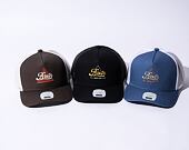 Kšiltovka Brixton Earlston X C MP Trucker Hat Dark Earth / Off White
