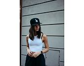 New Era 59FIFTY MLB Basic Los Angeles Dodgers Fitted Black / White Cap