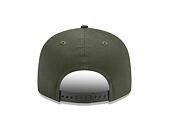 Kšiltovka New Era 9FIFTY MLB Side Patch Los Angeles Dodgers New Olive / Mellow Yellow