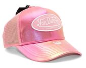 Kšiltovka Von Dutch Trucker Adelaide - Polyester - Pink Metallic