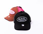 Kšiltovka Von Dutch Trucker - Cotton - Black/Black