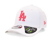 Kšiltovka New Era 9FORTY MLB Repreve Los Angeles Dodgers White / Lava Red