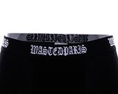 Pánské trenýrky Wasted Paris BOXER PACK KINGDOM - BLACK