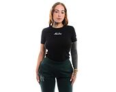 Dámské Triko New Era - Script Tee Slim - Black / White