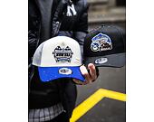 Kšiltovka New Era - Motosport 9FORTY Trucker - Cream / Light Royal