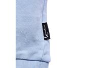 Mikina Karl Kani - College Heavy Crop Zip Hoodie - light blue
