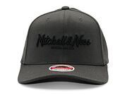 Mitchell & Ness Pinscript Redline Snapback Branded Charcoal Cap