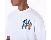 Triko New Era - MLB Fruit Graphic - NY Yankees - Off White