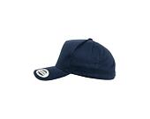 Kšiltovka Yupoong 5-Panel Curved Classic Snapback navy