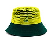 Klobouk Kangol - Double Mesh Lahinch - Sulphur/Masters Green