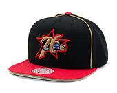 Kšiltovka Mitchell & Ness - Philadelphia 76Ers - Pipe Snapback Hwc - Black