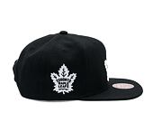 Kšiltovka Mitchell & Ness - Toronto Maple Leafs - Evergreen Black White Snapback - Black