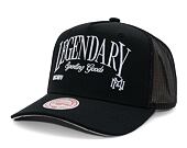 Kšiltovka Mitchell & Ness - Branded - Be Legendary Trucker - Black