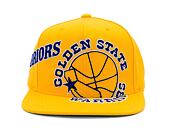 Kšiltovka Mitchell & Ness - Golden State Warriors - Big Time Snapback Hwc - Yellow