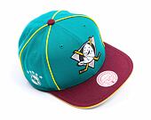 Kšiltovka Mitchell & Ness - Anaheim Ducks - Pipe Snapback Vntg - Teal
