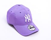 Kšiltovka New Era - MLB League Essential 9TWENTY - NY Yankees - Mauve / White
