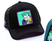 Kšiltovka Capslab - Trucker DC Comics - Joker - Black / Green / Purple