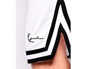 Kraťasy Karl Kani - Signature Mesh Shorts - White/Black